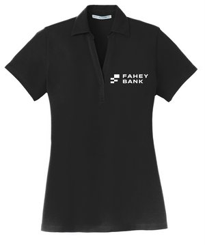 Port Authority® Ladies Silk Touch™ Y-Neck Polo FAHEY Bank