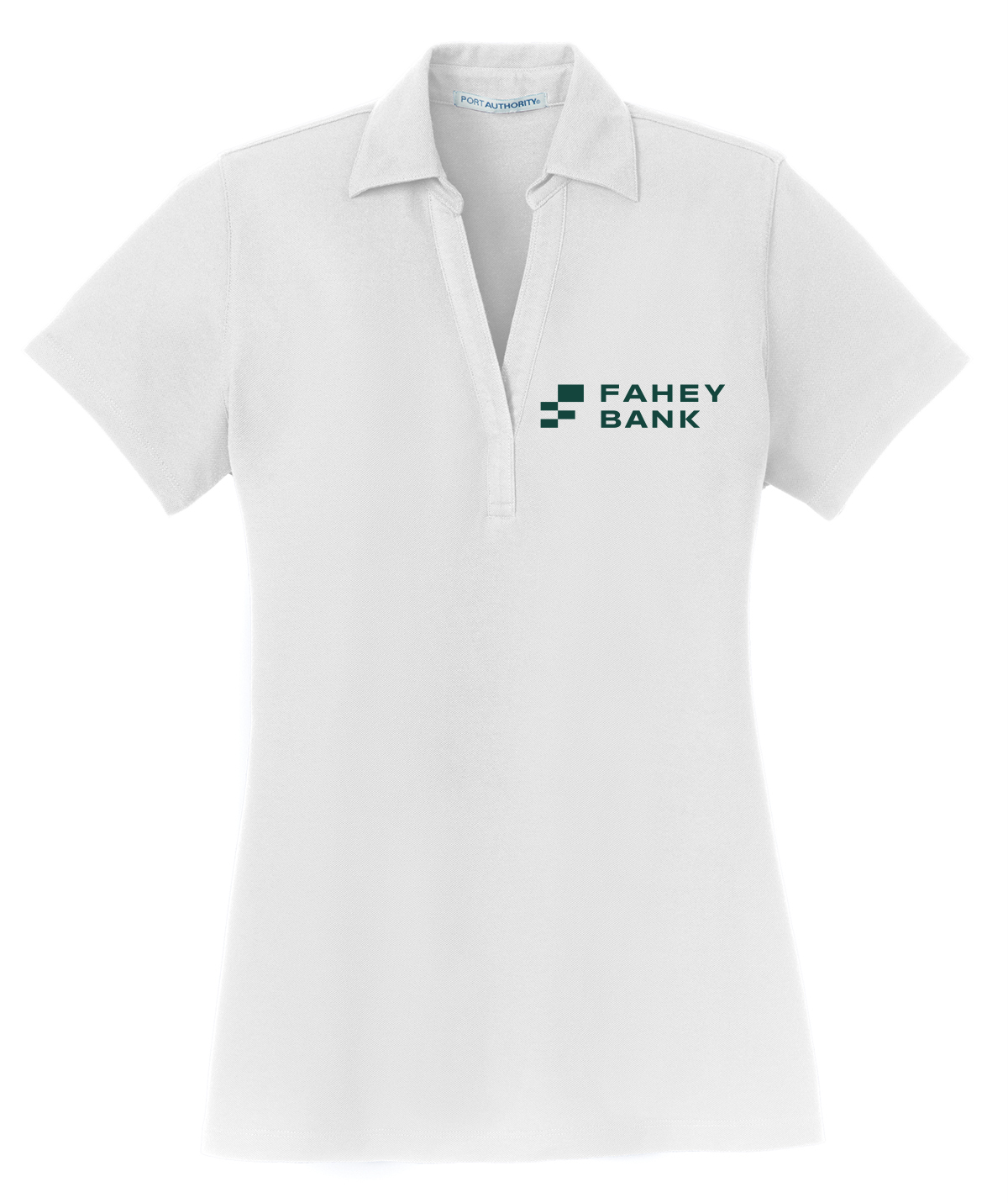 Port Authority® Ladies Silk Touch™ Y-Neck Polo FAHEY Bank