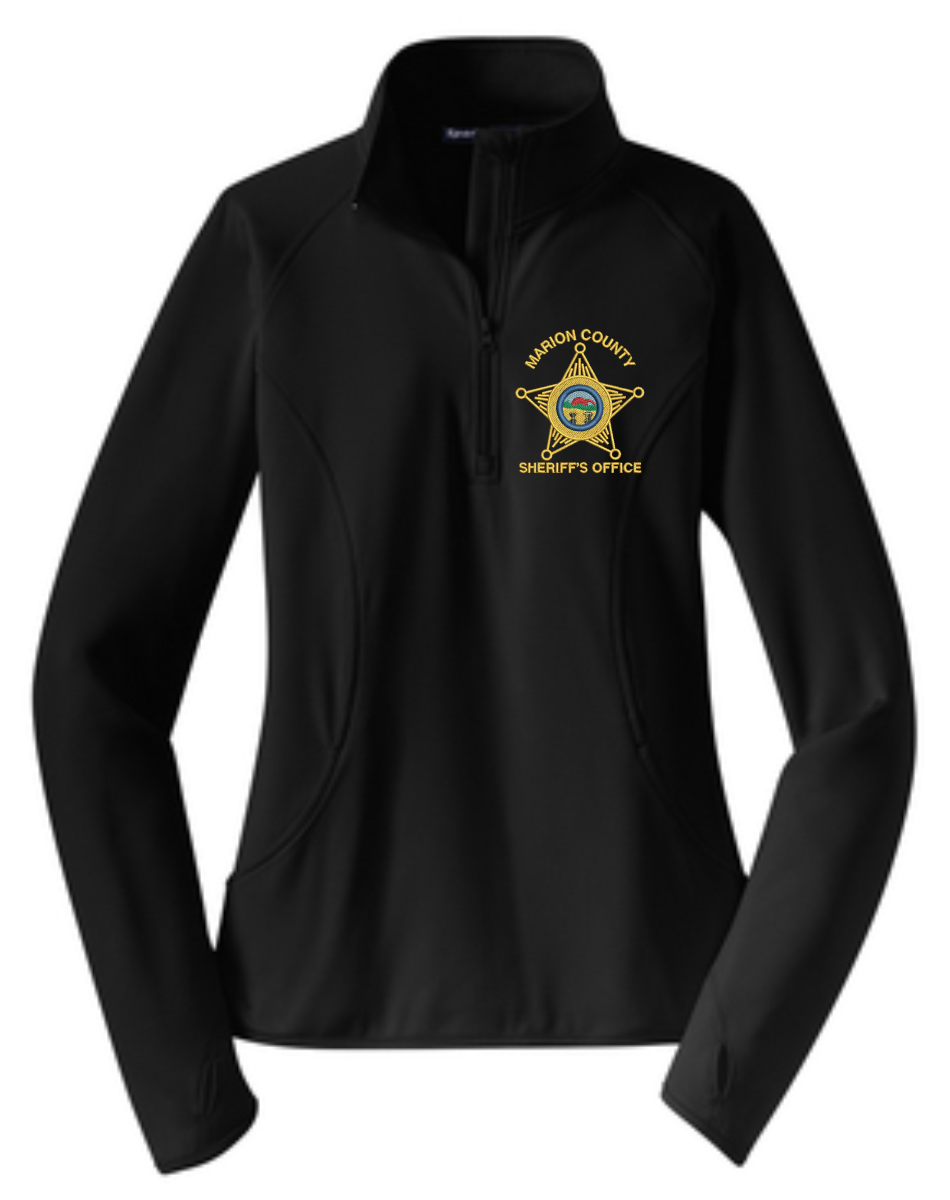 MCSO Sport-Tek® Sport-Wick® Stretch 1/2-Zip Pullover