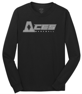Aces Baseball Long Sleeve T-Shirt