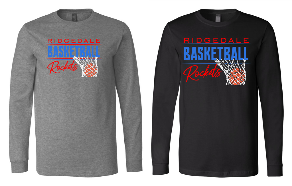 Ridgedale Basketball Long Sleeve T-Shirt