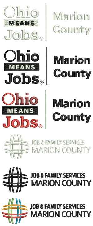 Marion County Jobs and Family Interlock Cardigan