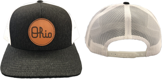Script Ohio Hat w/Leather Patch