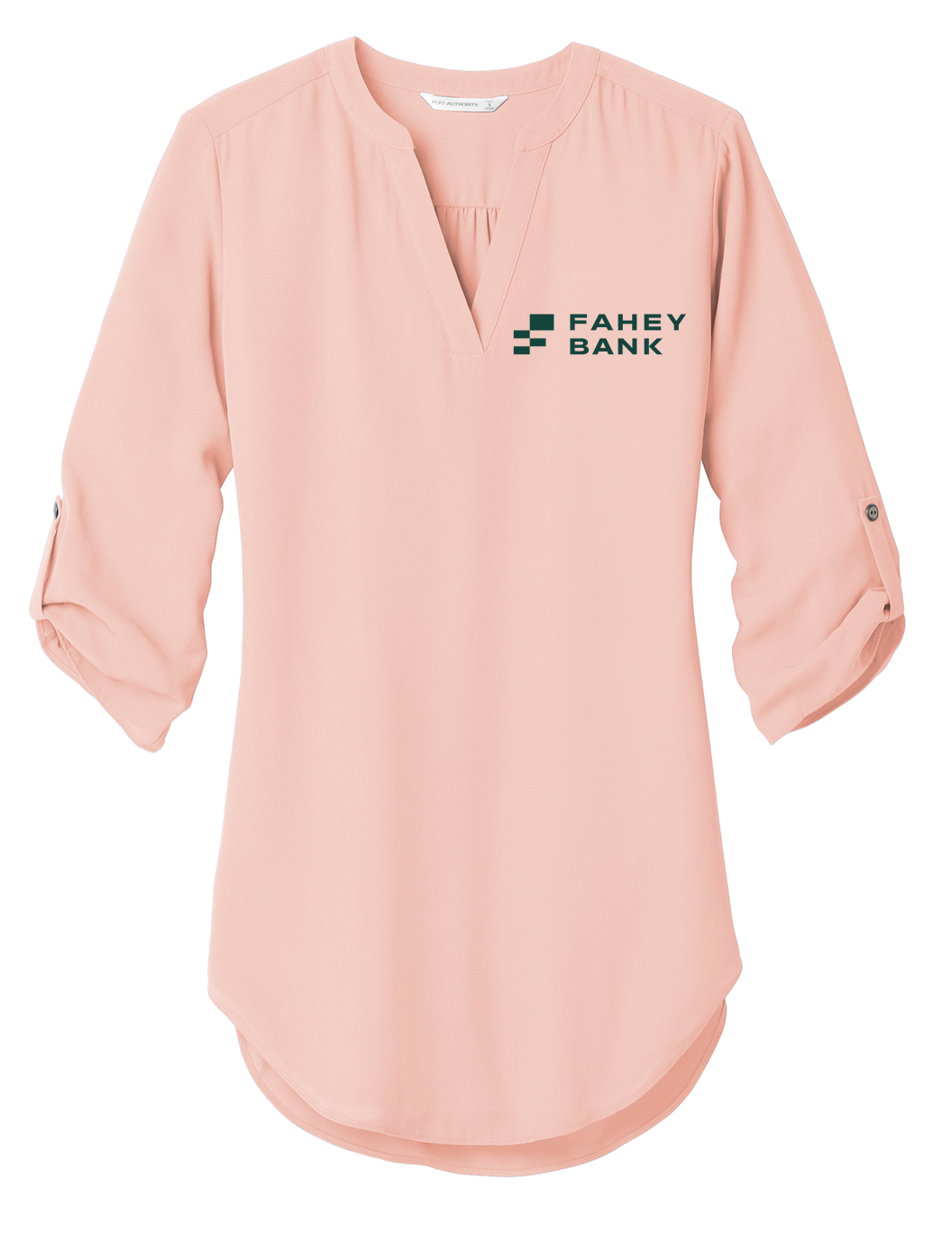 Port Authority® Ladies 3/4-Sleeve Tunic Blouse.
