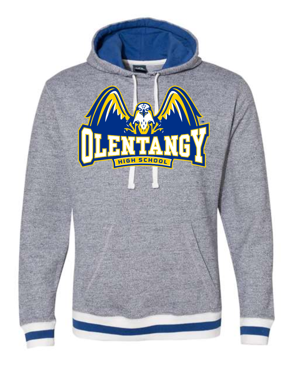 Olentangy High School J. America Peppered Fleece Hoodie