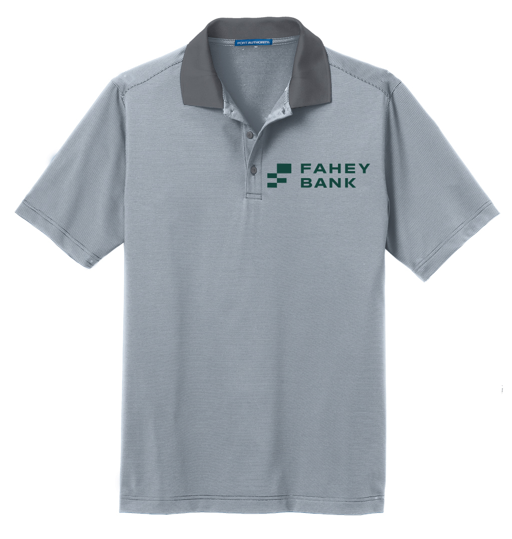 Port Authority® Fine Stripe Performance Polo