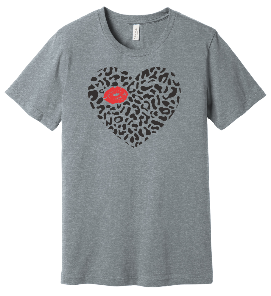 Leopard Print Heart