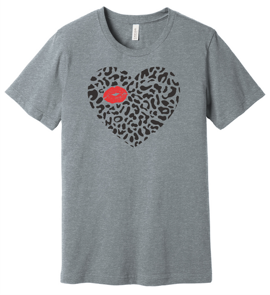 Leopard Print Heart