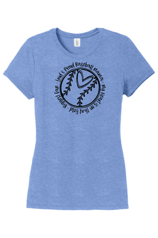 Loud and Proud Baseball Mama