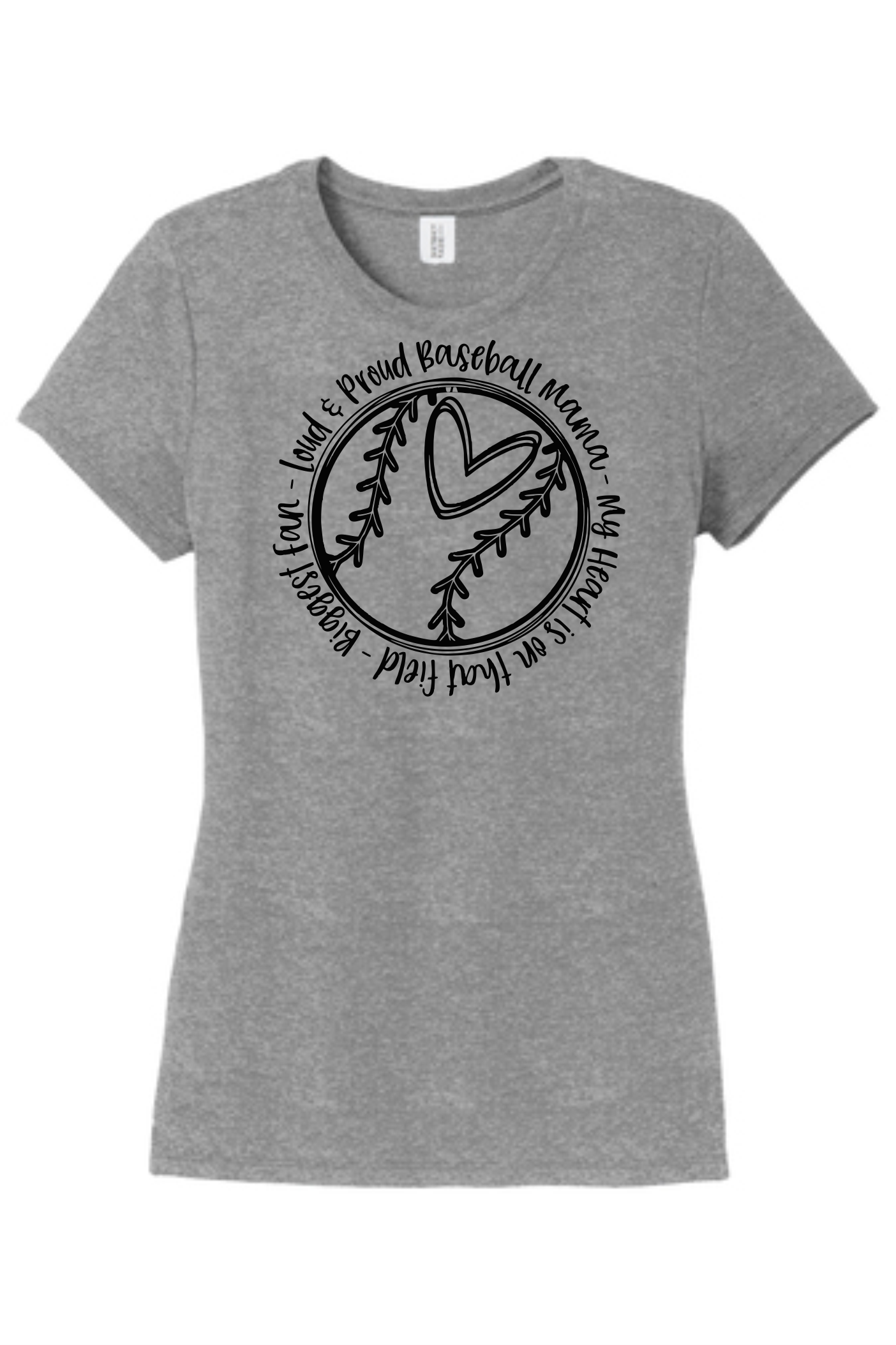 Loud and Proud Baseball Mama