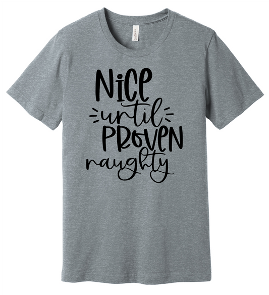 Nice Until Proven