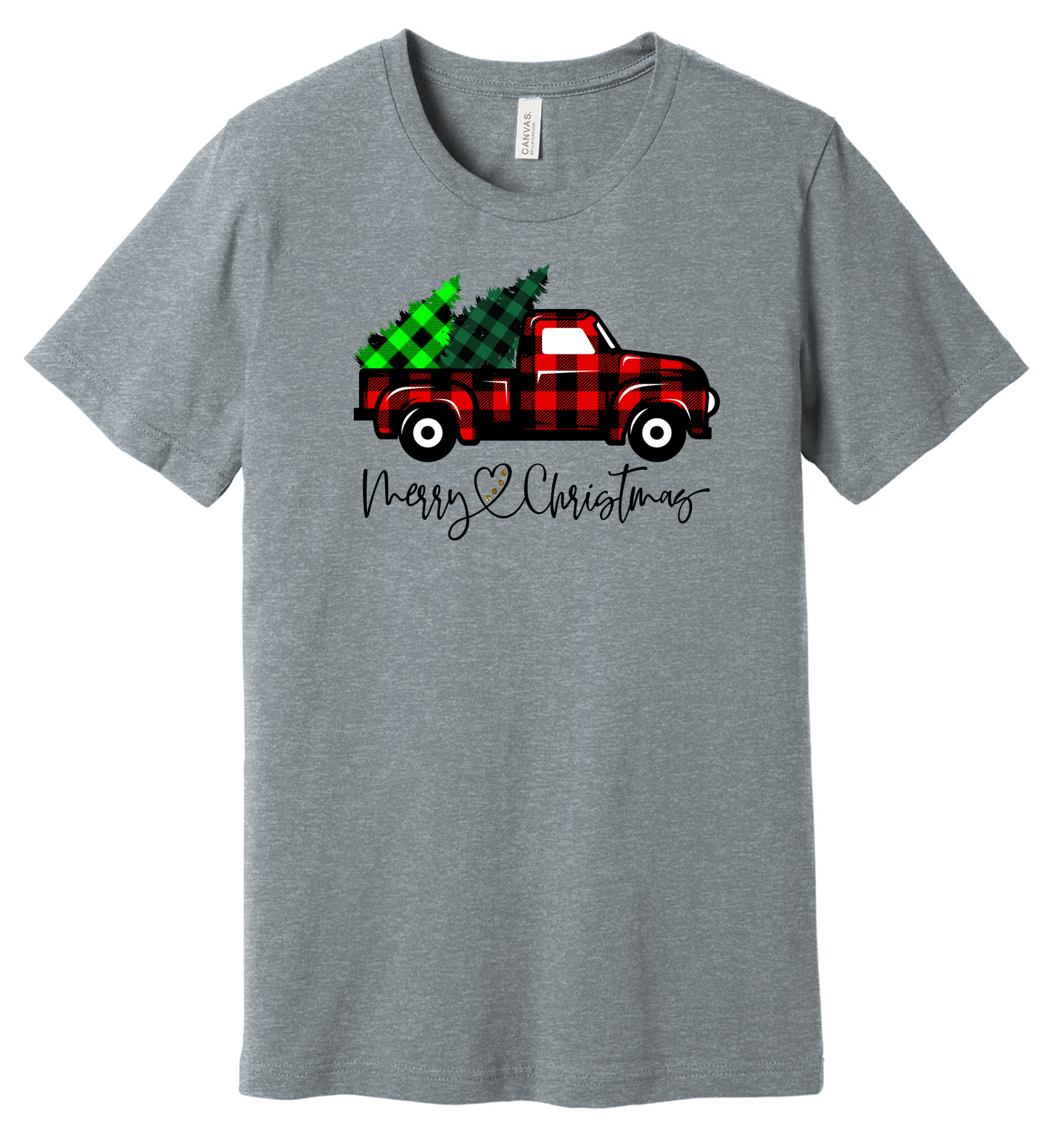 Buffalo Plaid Truck